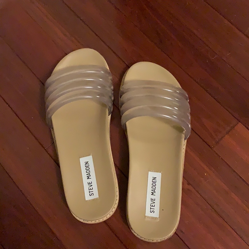 Steve Madden Jelly Slides. Size 6 - image 1